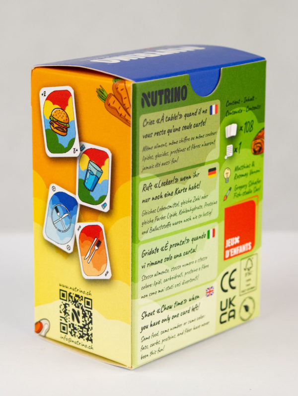 Dos Boite en carton nutrino